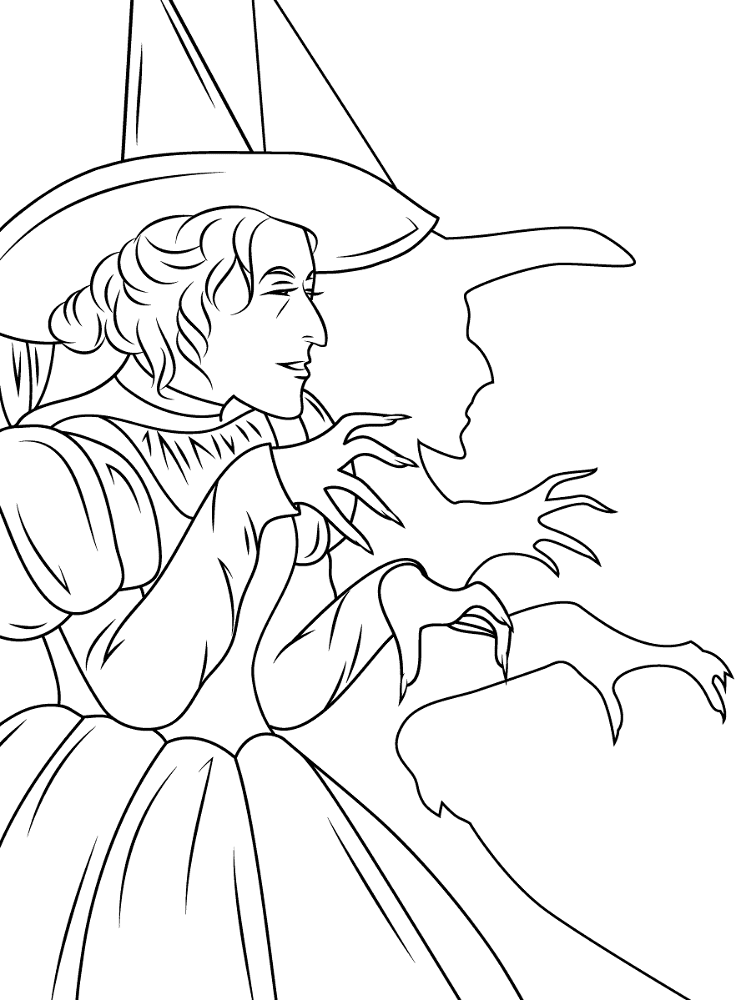 Desenho de Mágico para colorir