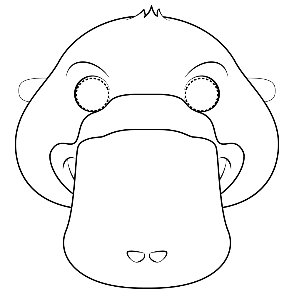 Desenho de Mamíferos para colorir e imprimir: número 7