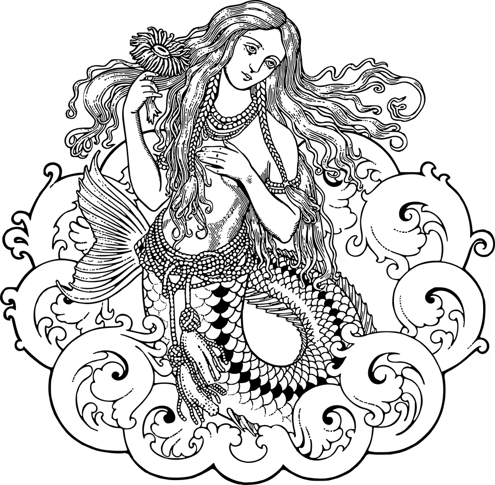Desenho de Mar para colorir e imprimir: número 3