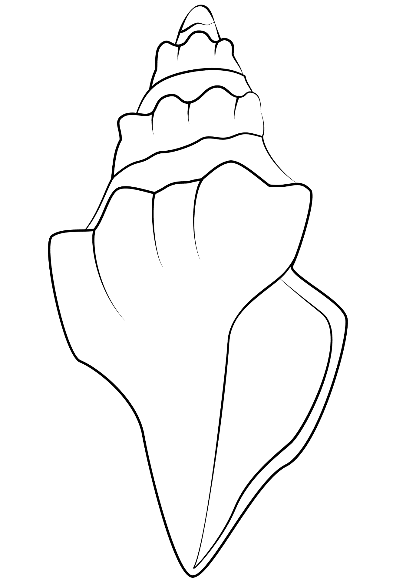 Desenho de Mar para colorir e imprimir: número 14