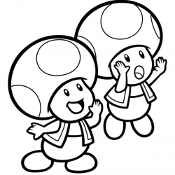 Desenho de Mario Bros para colorir e imprimir: número 4