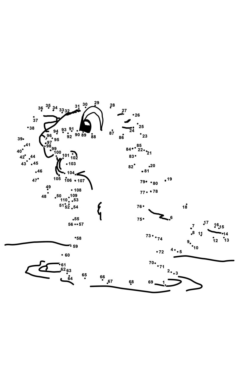 Desenho de Marmotas para colorir e imprimir: número 11