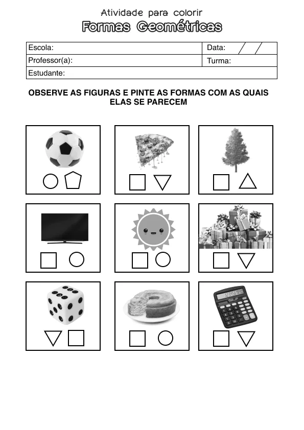 Desenho de Matematica para colorir e imprimir: número 4