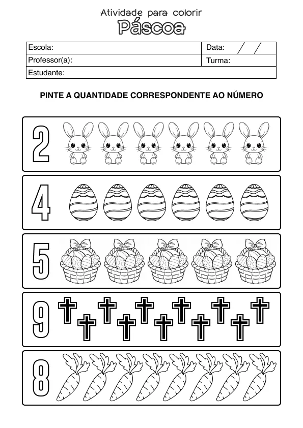 Desenho de Matematica para colorir e imprimir: número 10