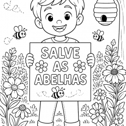 Desenho de Meio Ambiente para colorir e imprimir: número 15