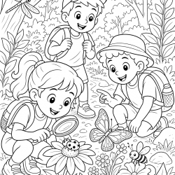 Desenho de Meio Ambiente para colorir e imprimir: número 19