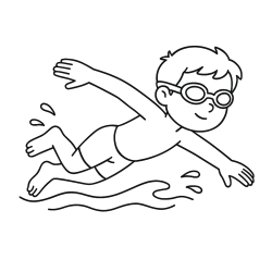 Desenho de Meninos para colorir e imprimir: número 11