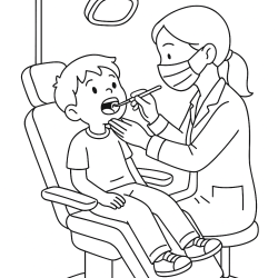 Desenho de Meninos para colorir e imprimir: número 19