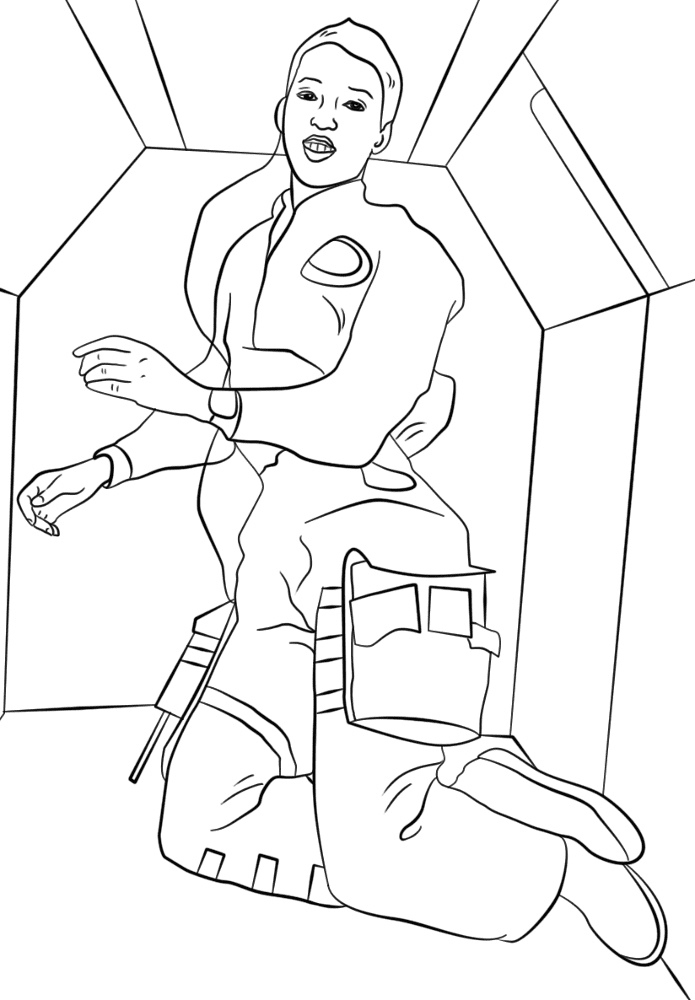 Desenho de Mês Da História Negra para colorir e imprimir: número 16