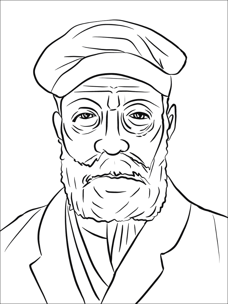 Desenho de Mês Da História Negra para colorir e imprimir: número 17