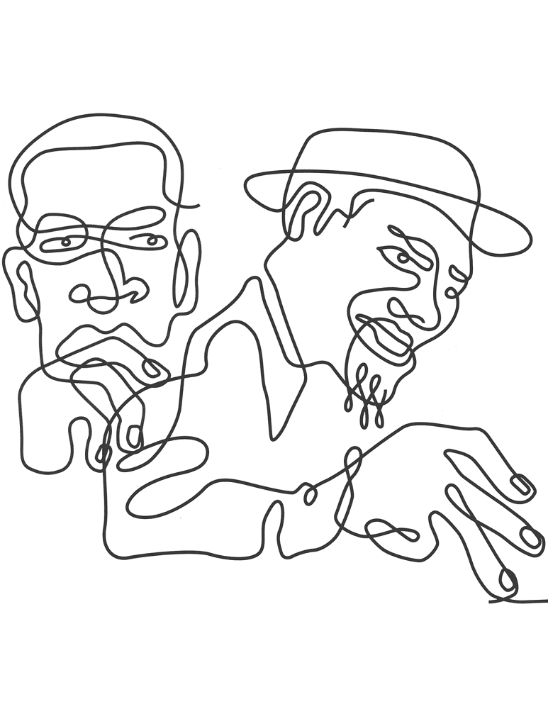 Desenho de Mês Da História Negra para colorir e imprimir: número 28