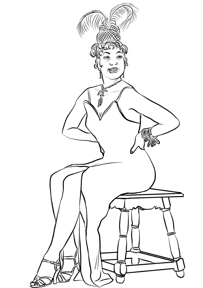 Desenho de Mês Da História Negra para colorir e imprimir: número 30