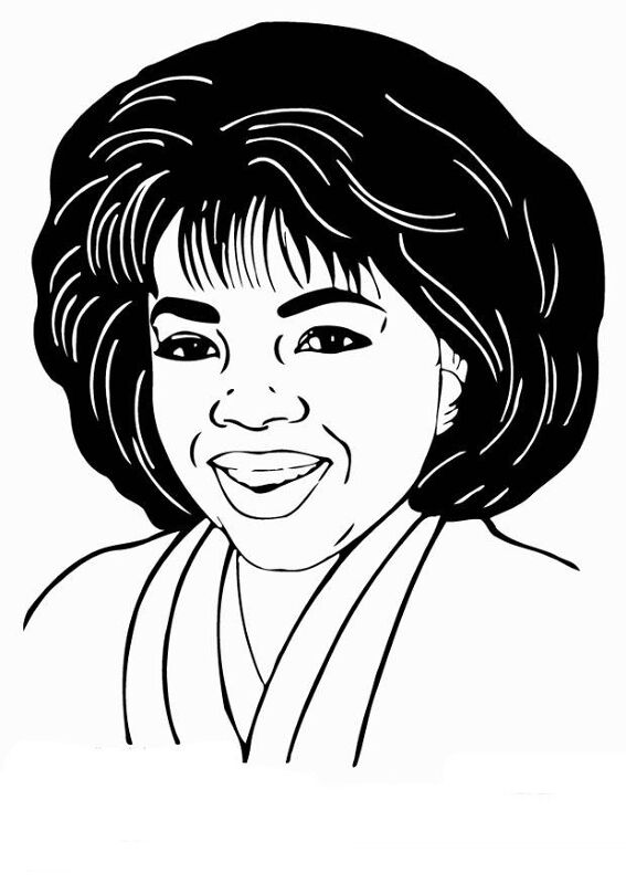 Desenho de Mês Da História Negra para colorir e imprimir: número 45