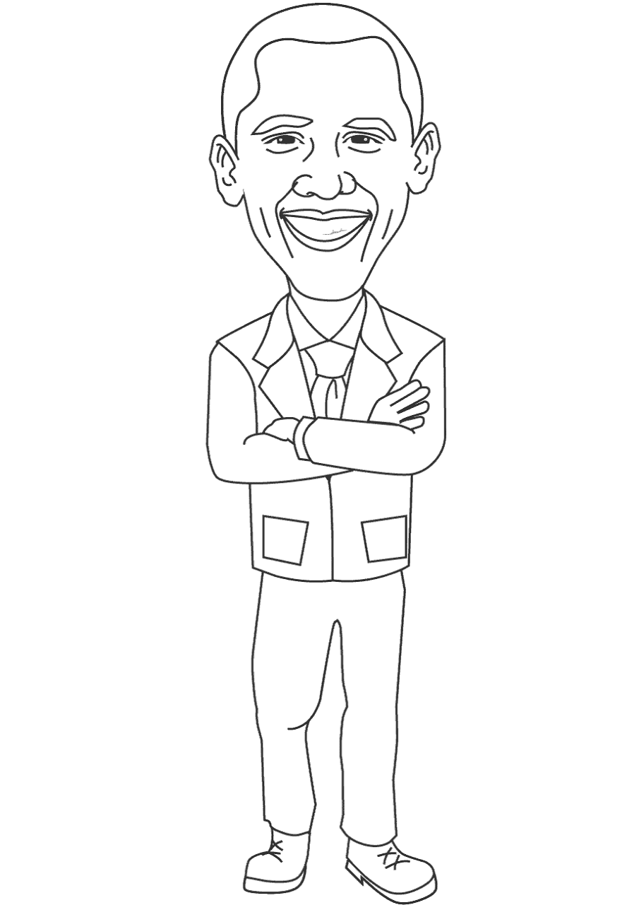 Desenho de Mês Da História Negra para colorir