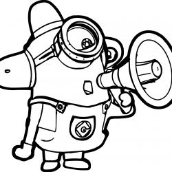 Desenho de Meu Malvado Favorito para colorir e imprimir: número 8