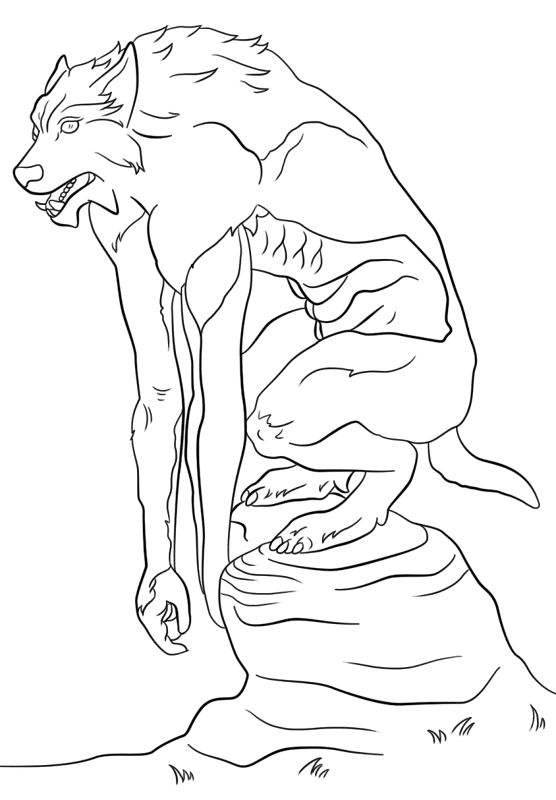 Desenho de Mito para colorir e imprimir: número 3