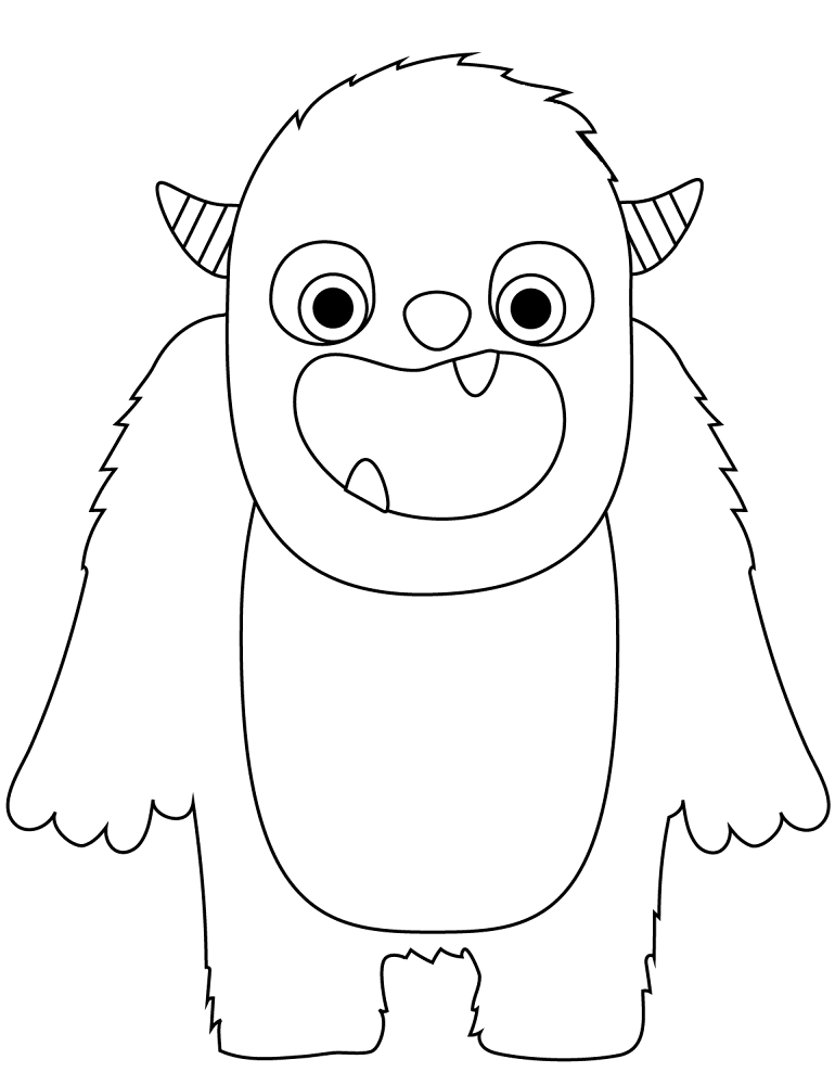 Desenho de Mito para colorir e imprimir: número 5