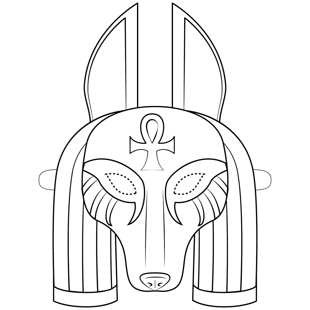 Desenho de Mito para colorir e imprimir: número 6