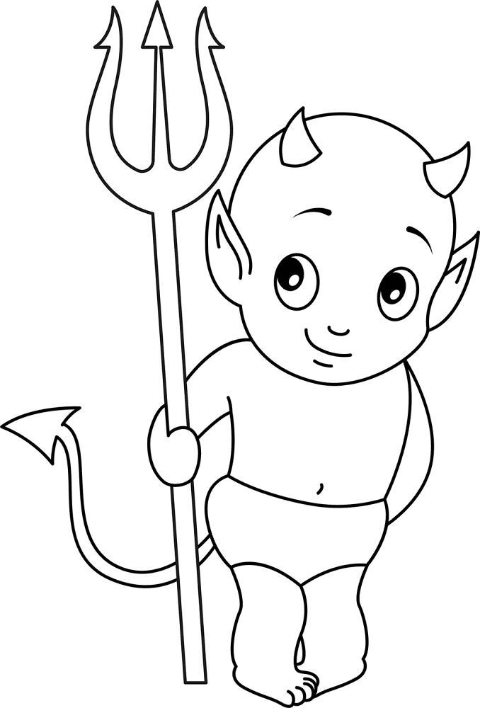 Desenho de Mito para colorir e imprimir: número 14