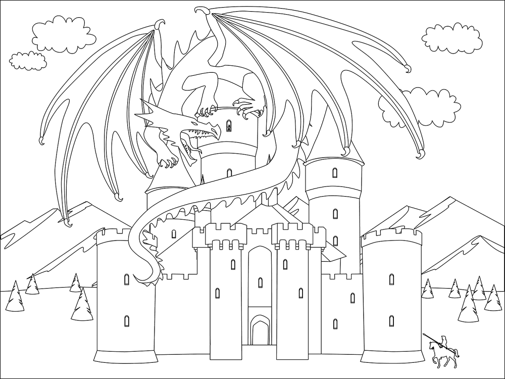 Desenho de Mito para colorir e imprimir: número 16