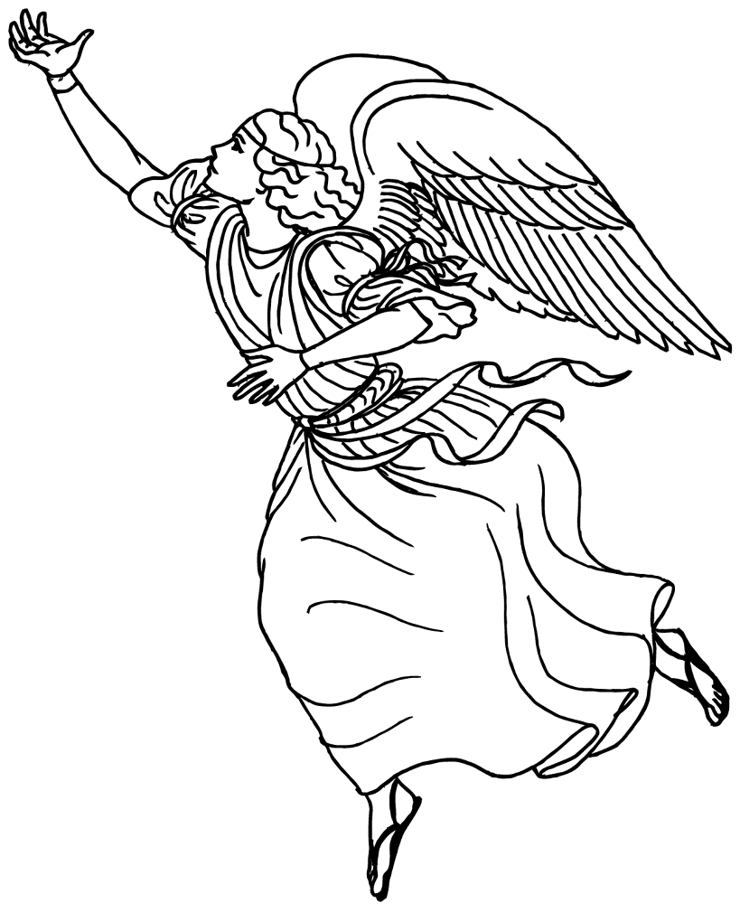 Desenho de Mito para colorir e imprimir: número 30