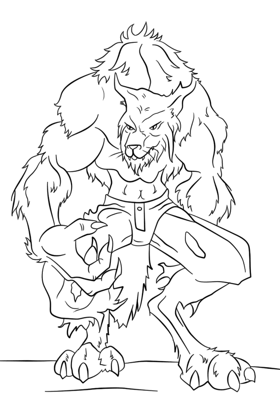 Desenho de Mito para colorir e imprimir: número 33