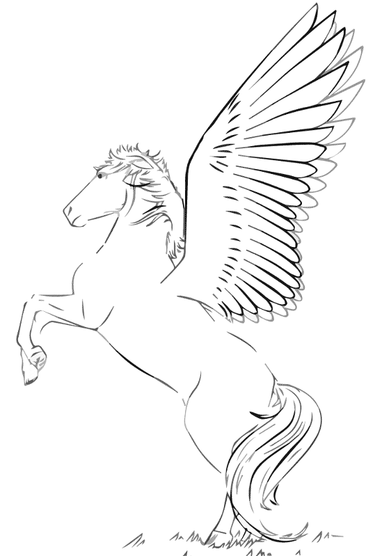 Desenho de Mito para colorir e imprimir: número 42