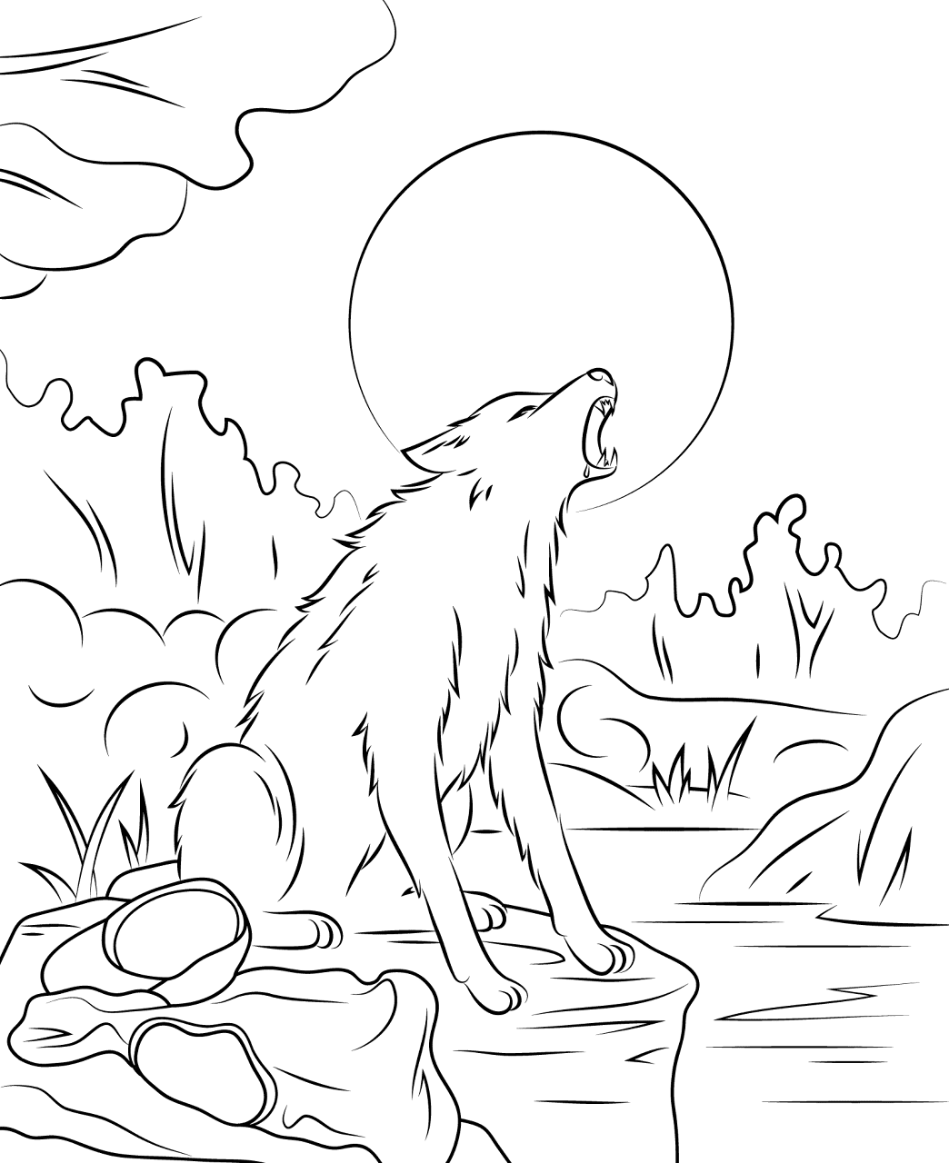 Desenho de Mito para colorir