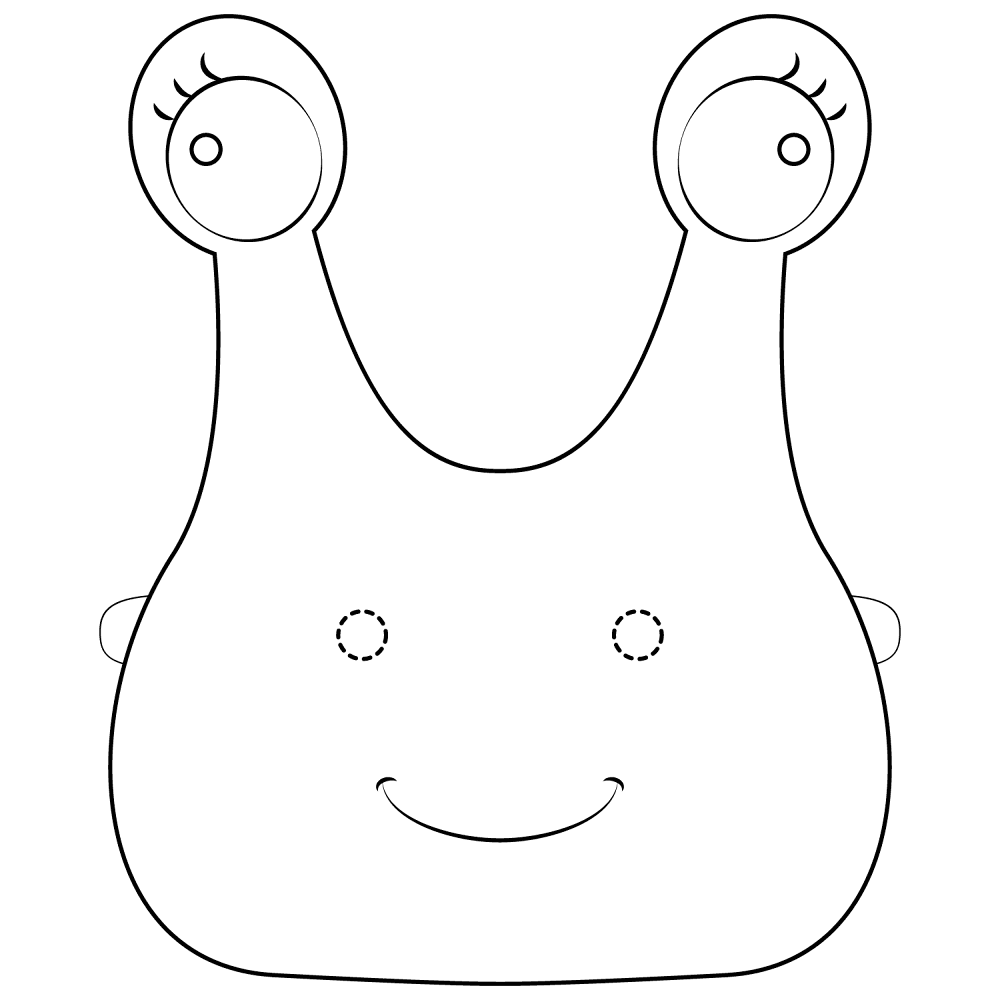 Desenho de Moluscos para colorir