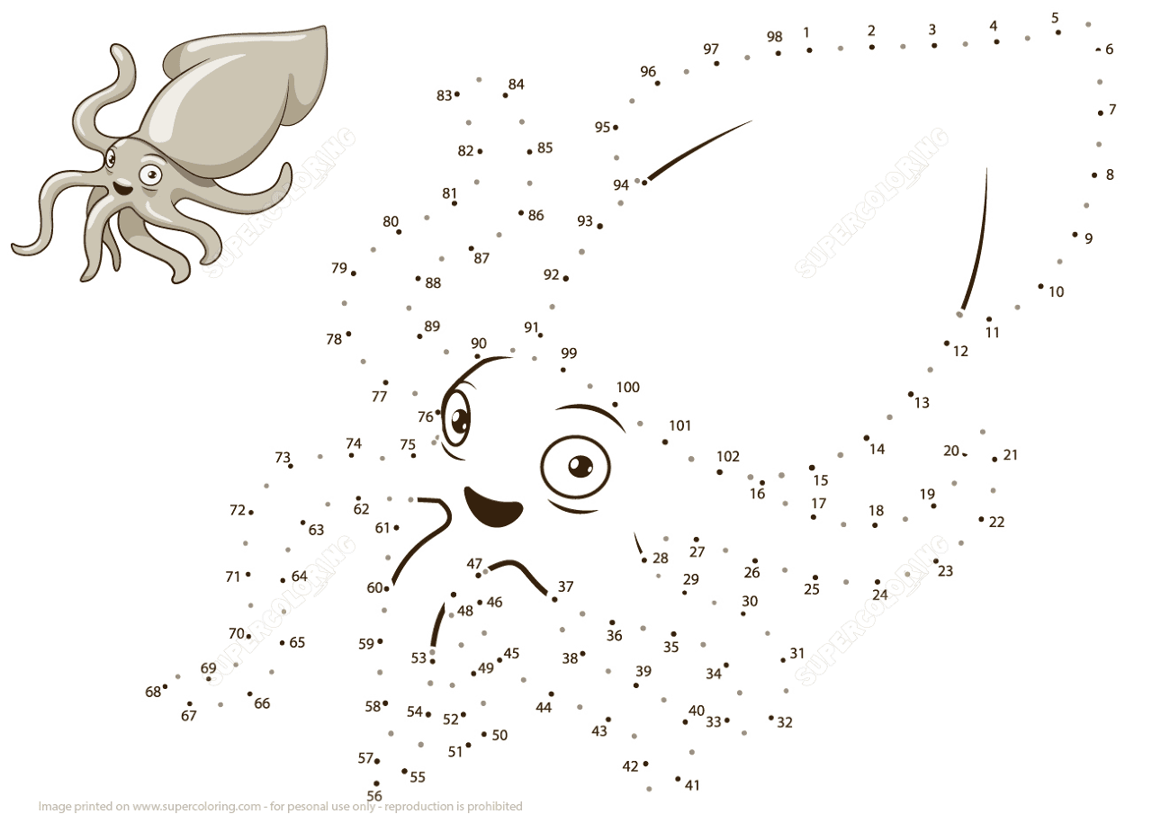 Desenho de Moluscos para colorir