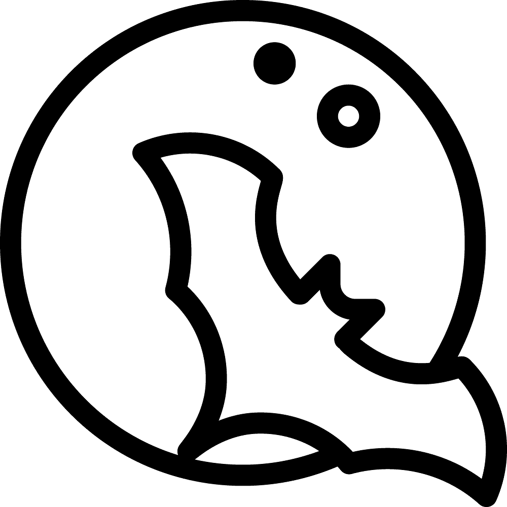Desenho de Morcegos para colorir e imprimir: número 4