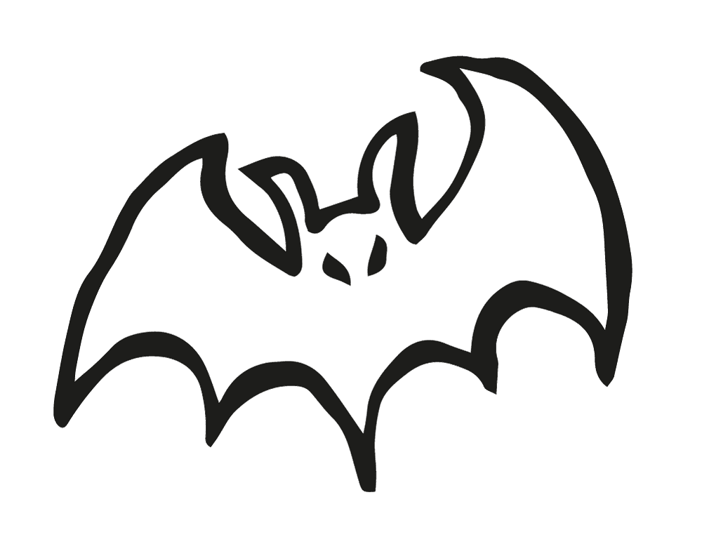Desenho de Morcegos para colorir e imprimir: número 27