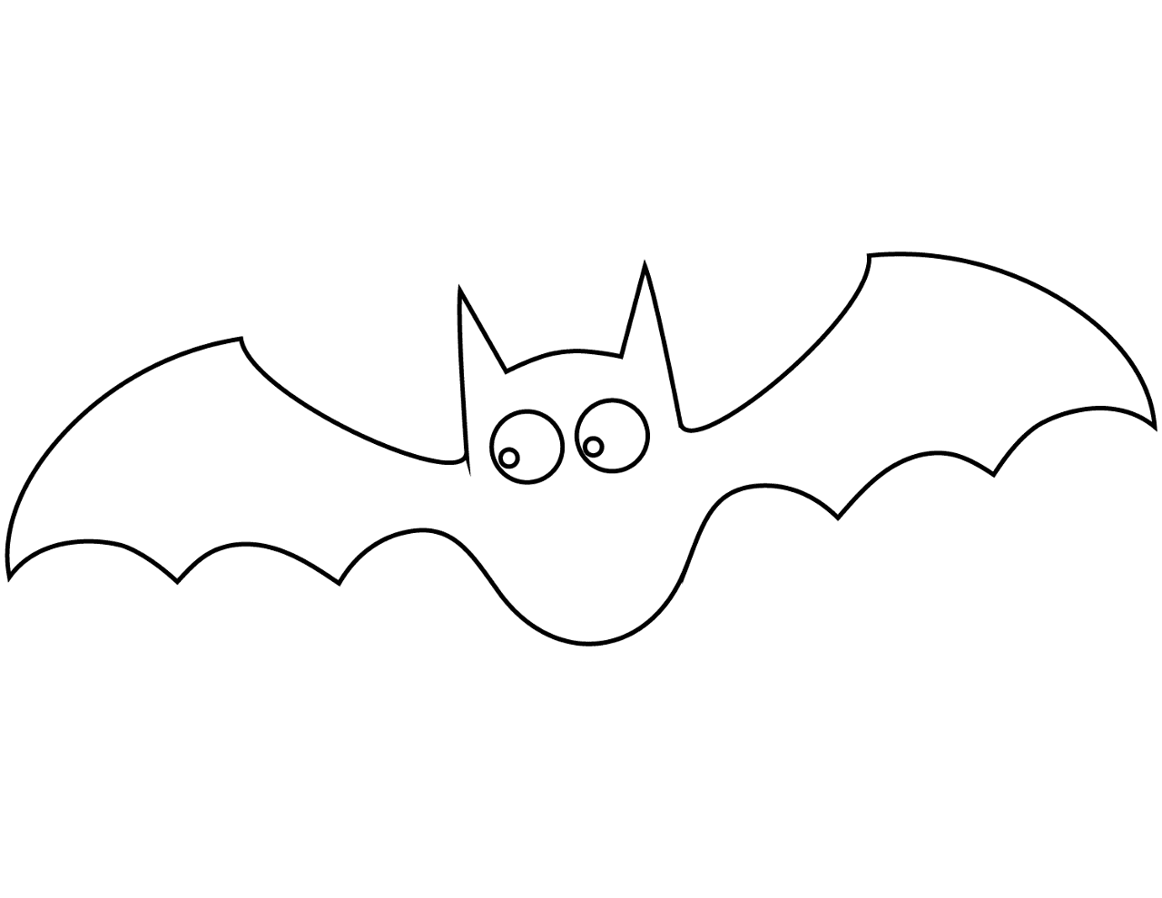 Desenho de Morcegos para colorir e imprimir: número 37