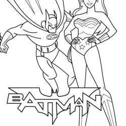 Desenho de Mulher Maravilha para colorir e imprimir: número 7