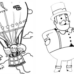 Desenho de Mundo Bita para colorir e imprimir: número 2