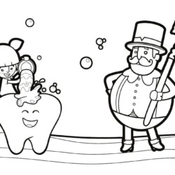 Desenho de Mundo Bita para colorir e imprimir: número 7