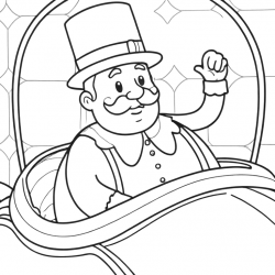 Desenho de Mundo Bita para colorir e imprimir: número 10