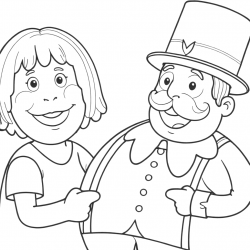 Desenho de Mundo Bita para colorir e imprimir: número 12