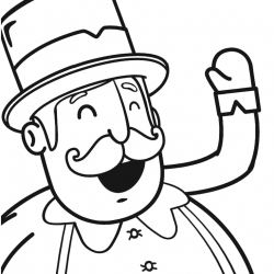 Desenho de Mundo Bita para colorir e imprimir: número 16