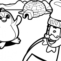 Desenho de Mundo Bita para colorir e imprimir: número 18