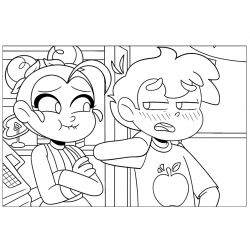 Desenho de Mundo Torajo para colorir e imprimir: número 17