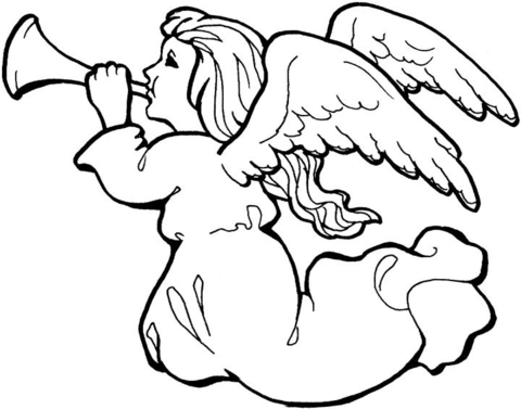 Desenho de Natal para colorir e imprimir: número 10