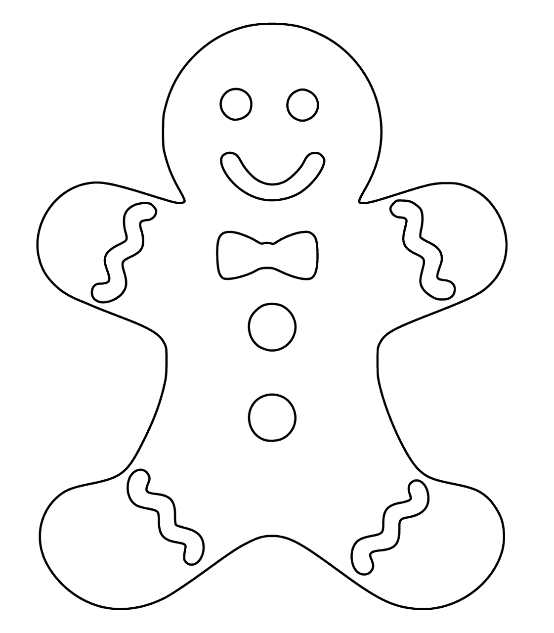 Desenho de Natal para colorir e imprimir: número 38