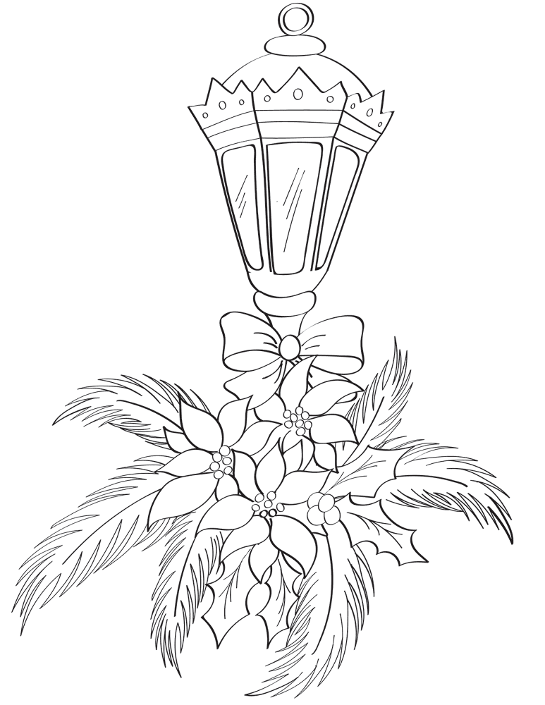 Desenho de Natal para colorir