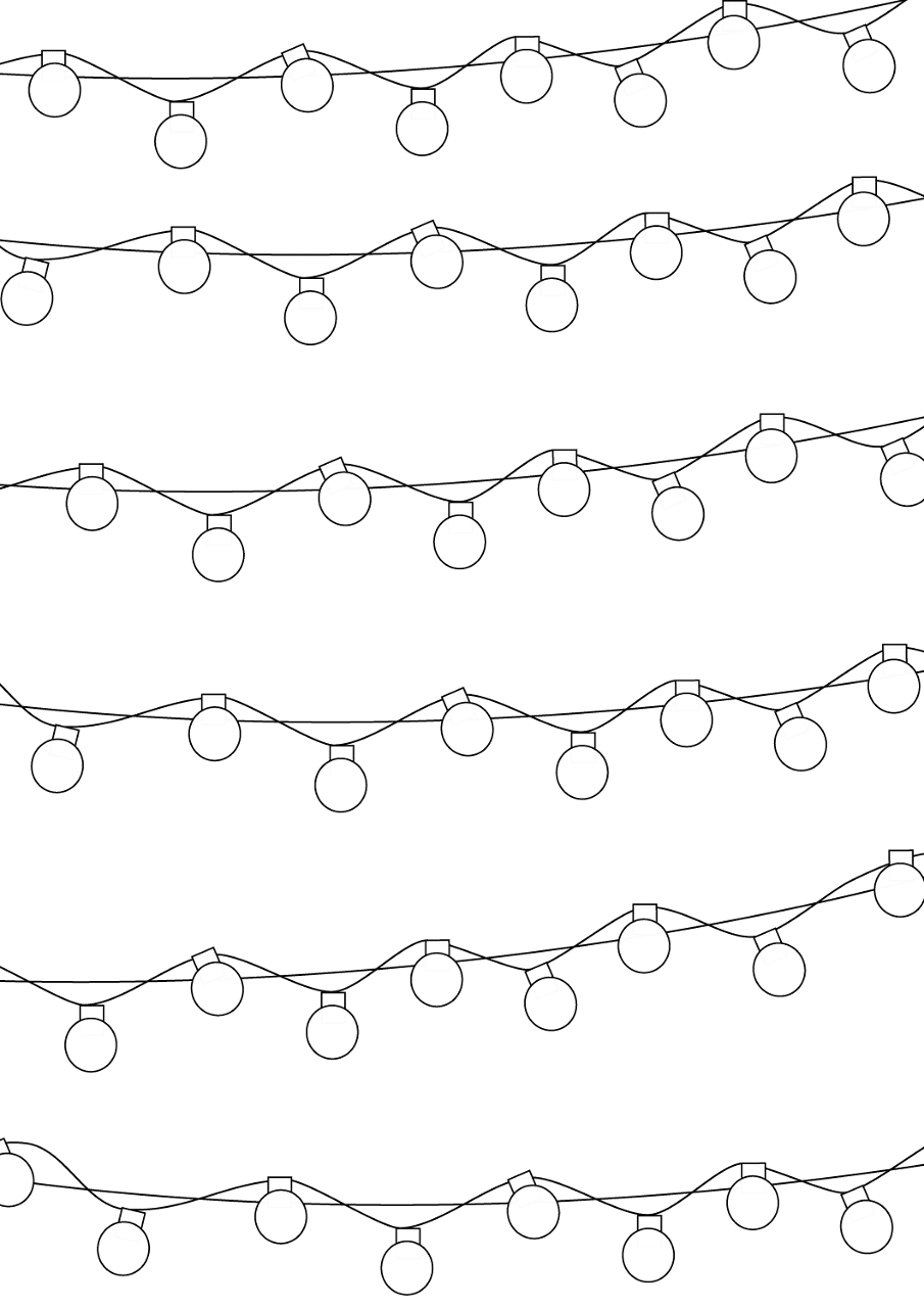 Desenho de Natal para colorir