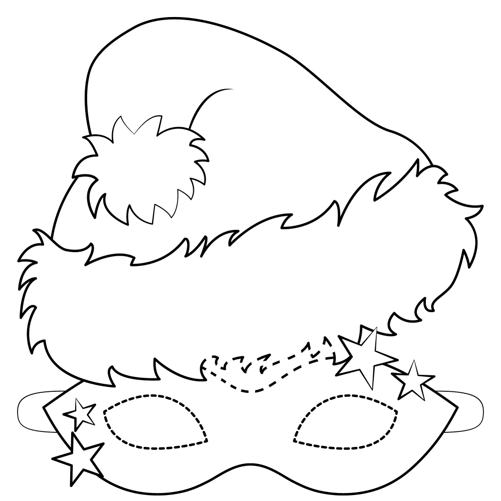 Desenho de Natal para colorir