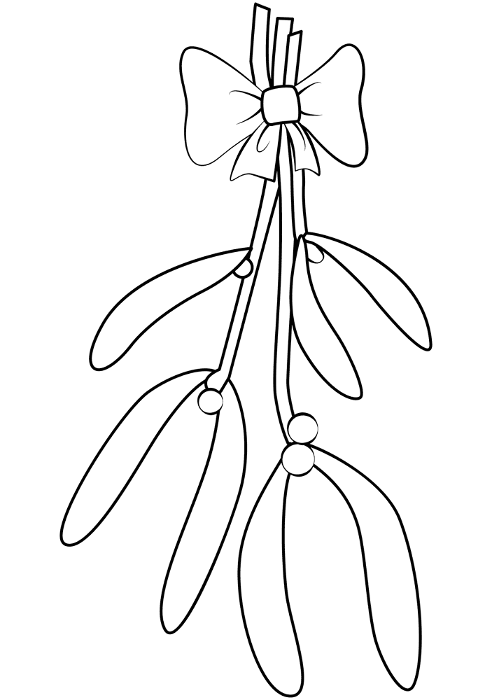 Desenho de Natal para colorir