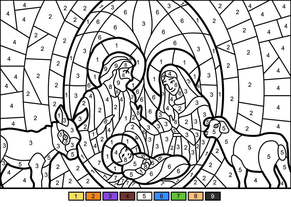 Desenho de Natal para colorir