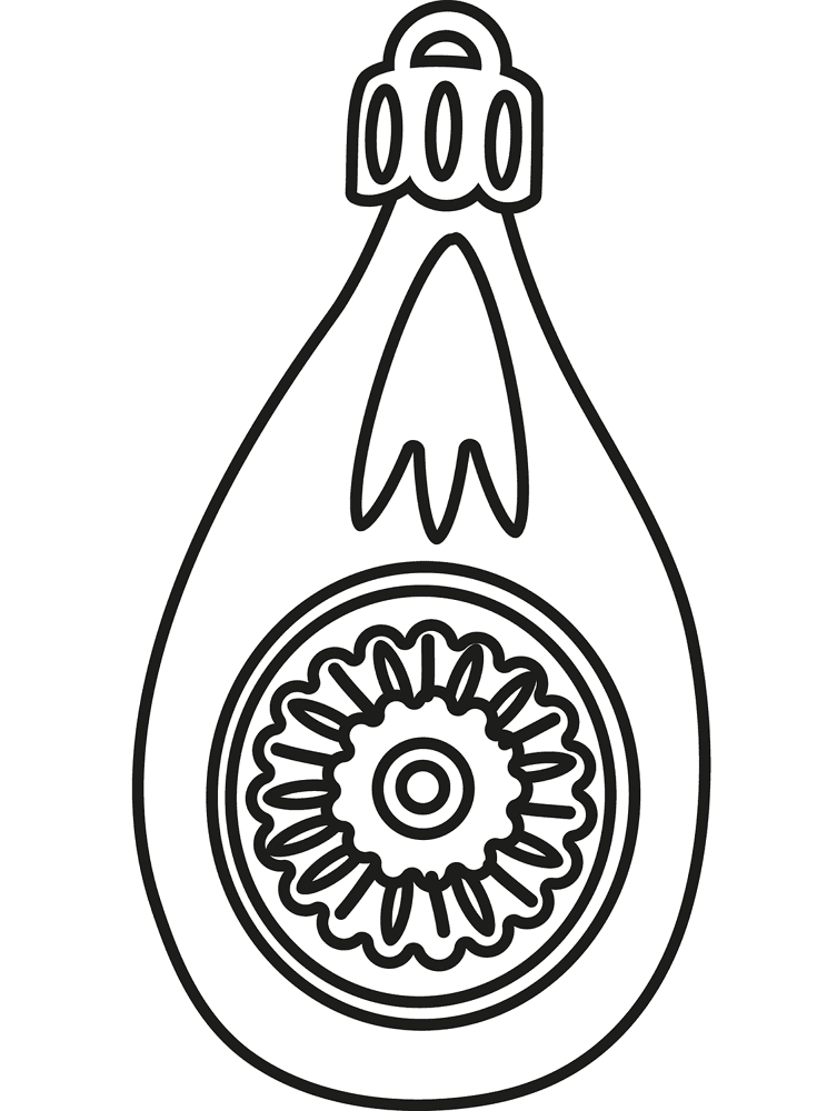 Desenho de Natal para colorir