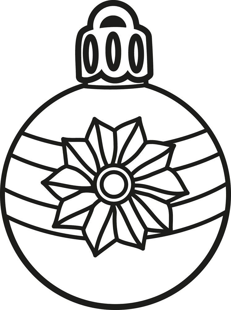 Desenho de Natal para colorir